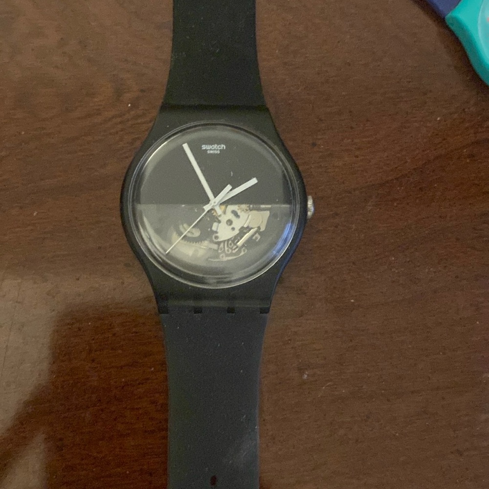 Black Swatch Watch